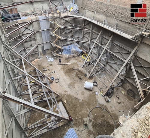 پایدارسازی به روش سازه نگهبان خرپایی